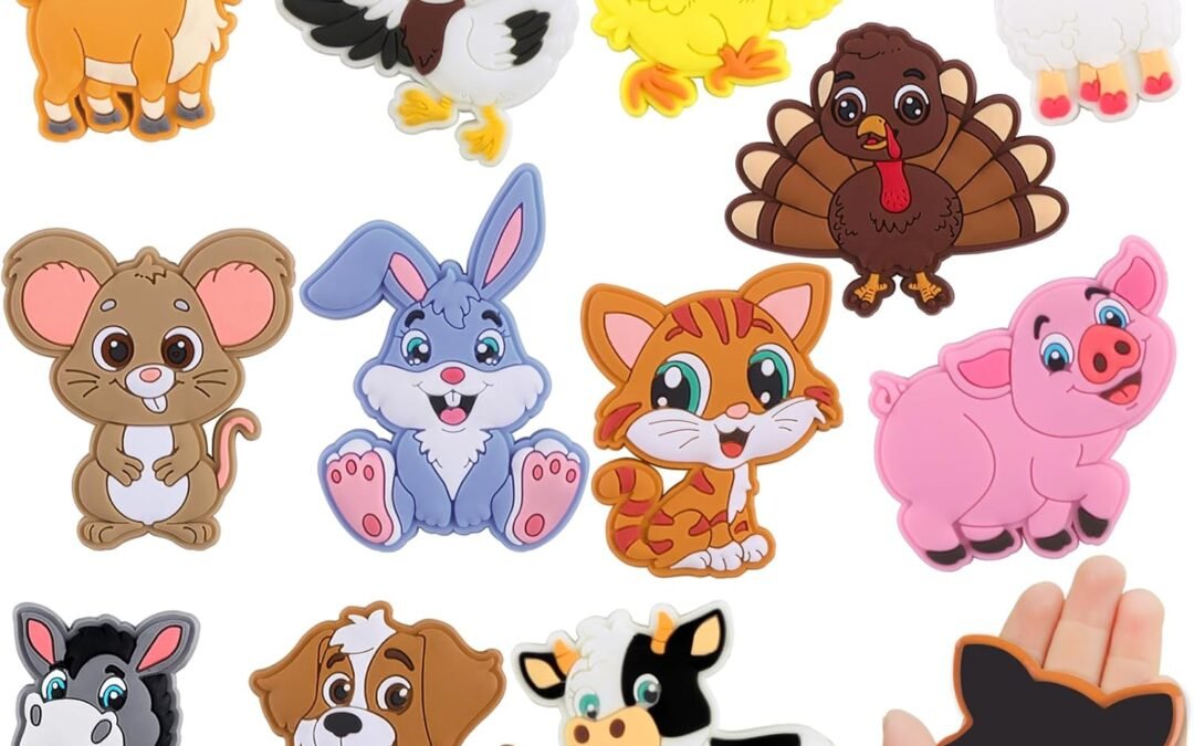 Wholesale YUJUN 12PCS Fridge Magnets for Kids,Cute Vivid Farm Animals Refrigerator Magnets Toys for Fridge Baby Educational Present Full Back Magnetic Toddler Magnets Factory & Supplier OEM