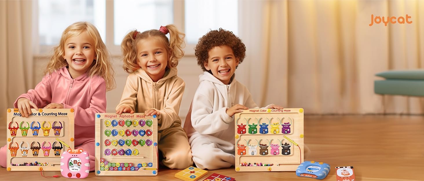 wholesale joycat wooden thick alphabet magnets for toddlers fridge large size cute animal colorful abc magnetic letters 26 uppercase letters educational toy set for kids toddlers preschool learning spelling factory & supplier oem