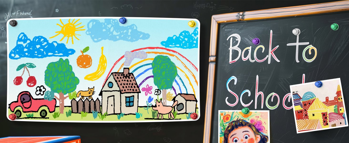 wholesale findmag 14pcs colorful fridge magnets, small and strong magnets for whiteboard, magnetic push pins for kitchen, classroom, office, home decor factory & supplier oem