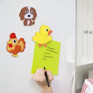 wholesale supineedo refrigerator magnets for kids, cute farm animals fridge magnet for toddlers 1-3 kids magnets for fridge baby educational gift, full back magnetic toddler magnets factory & supplier oem
