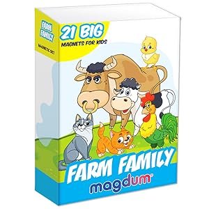 wholesale 21 fridge magnets for toddlers - farm family kids magnets for fridge - toddler magnets for refrigerator - magnetic animals - fridge magnets for kids - animal magnets - toddler fridge magnets factory & supplier oem