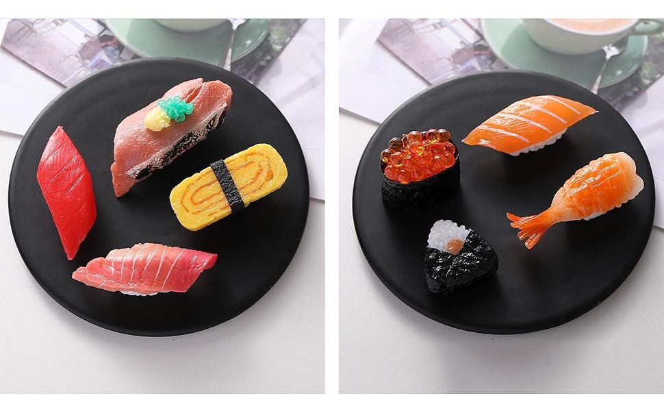 wholesale cute sushi fridge magnet japanese food fun magnets for refrigerator whiteboard, fake sushi food play toys for dollhouse cake kitchen decoration gifts(sushi 1) factory & supplier oem