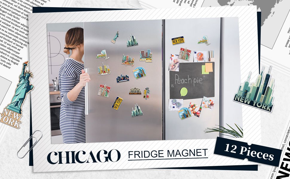 wholesale xuhal 12 pcs new york fridge magnet usa cities magnetic refrigerator stickers souvenirs gifts for refrigerator home decoration factory & supplier oem