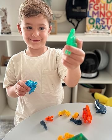 wholesale dinosaur toys magnetic tiles 3d movable dinos for kids 3-5 5-7 toddler outdoor sensory toys, stem educational magnetic blocks for 3+ years old boys girls kids toy factory & supplier oem