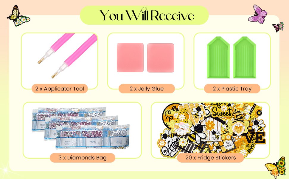wholesale umigy 20 pcs cute animal diamond magnets - fridge magnet art kits for adults & home decor factory & supplier oem