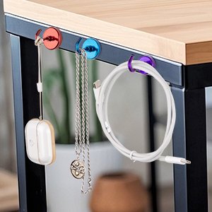 wholesale strong magnetic hooks, blue magnet hooks heavy duty for cruise cabins, cruise ship essentials, 130lbs fridge magnets for door decorations, camper accessories, classroom essentials, food truck factory & supplier oem