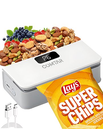 wholesale mini bag sealer, 2025 2-in-1 usb-c rechargeable snack bag sealer 3pcs magnetic food sealer with cutter bag resealer machine handheld heat sealer for plastic snack bags freshness factory & supplier oem