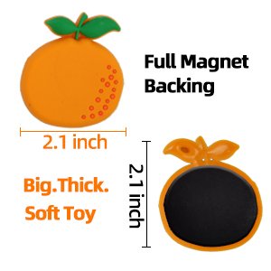wholesale refrigerator magnets for toddlers - cute fruit fridge magnets for toddlers 1-3,full back magnetic toddler magnets for baby ages 3 factory & supplier oem