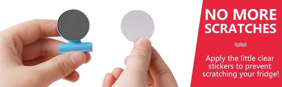 wholesale vndueey 6 pack fridge magnets refrigerator magnets, magnetic clips for whiteboard, magnet clips for kitchen office organizing & decorating（all black or colorful randomly send） factory & supplier oem