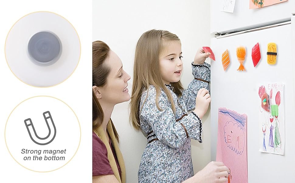 wholesale cute sushi fridge magnet japanese food fun magnets for refrigerator whiteboard, fake sushi food play toys for dollhouse cake kitchen decoration gifts(sushi 1) factory & supplier oem