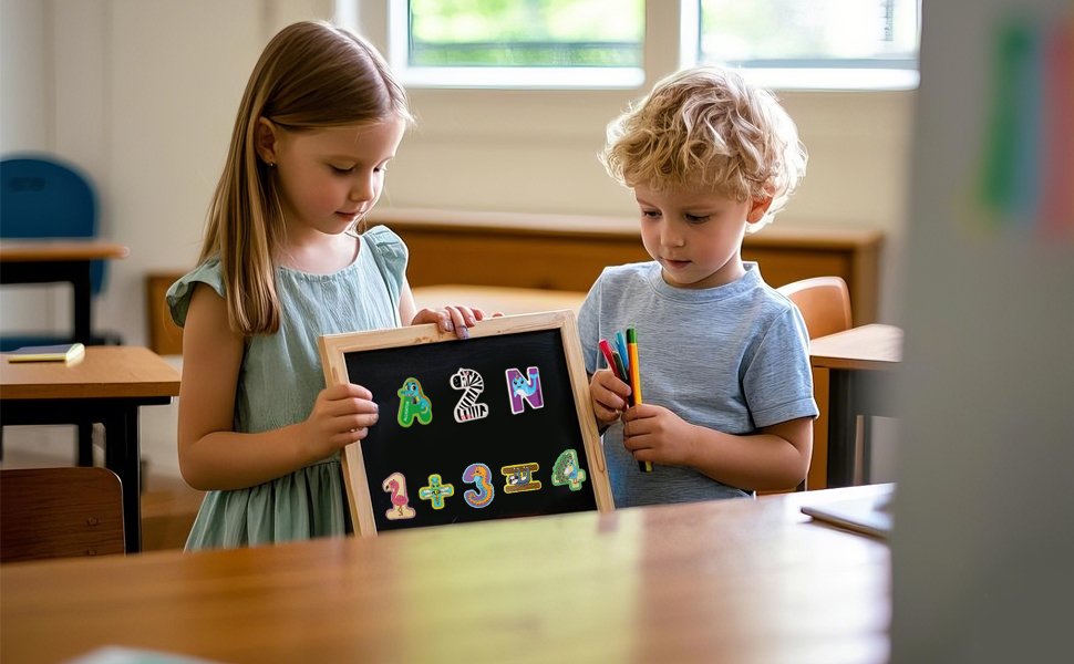 wholesale large wooden magnet alphabet letters for kids - cute animal magnetic letters for fridge magnetic abc for classroom kids gift preschool 3 4 5 years old factory & supplier oem