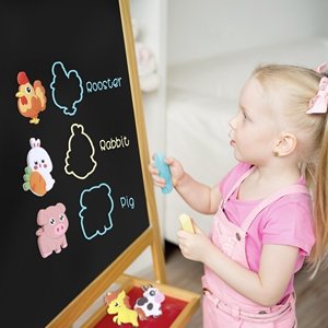 wholesale supineedo refrigerator magnets for kids, cute farm animals fridge magnet for toddlers 1-3 kids magnets for fridge baby educational gift, full back magnetic toddler magnets factory & supplier oem