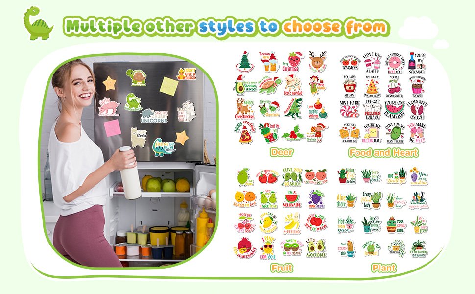 wholesale kanayu 16 pcs funny cute magnets adult fridge refrigerator puns magnets for adults for home locker whiteboard office school cabinet(animal) factory & supplier oem